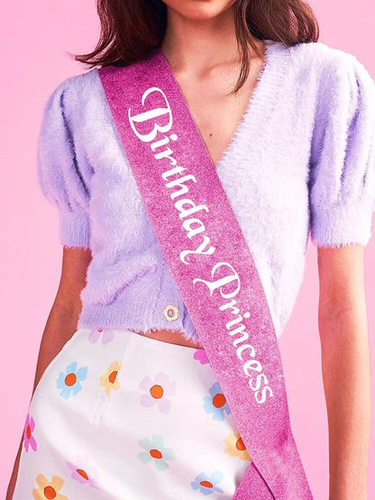 Birthday princess Sash