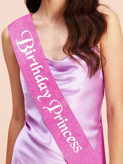 Birthday princess Sash