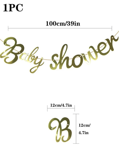 Baby shower banner