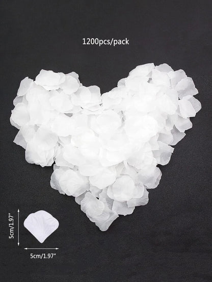 white rose Petals 1200 per bag