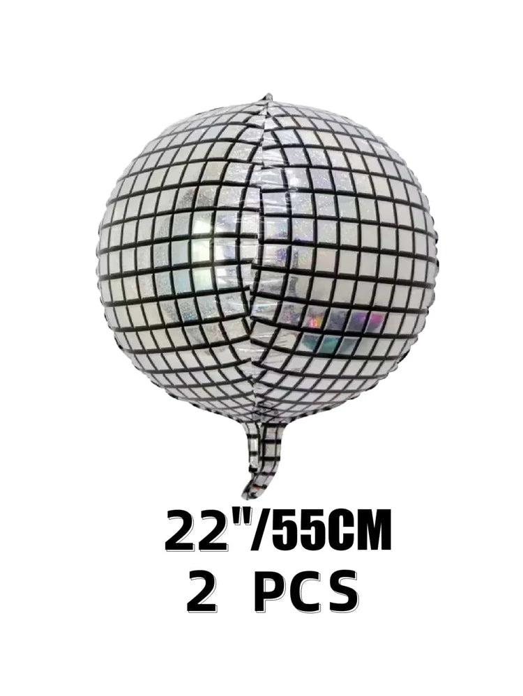 Disco foil balloon