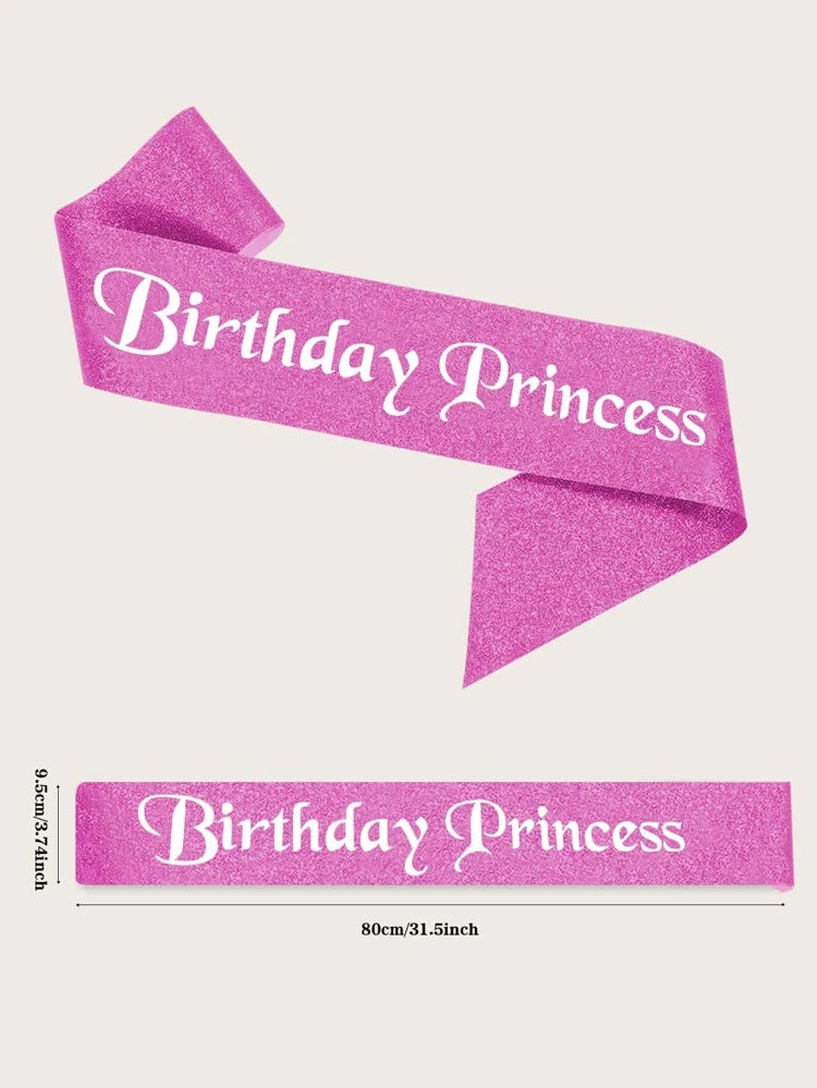 Birthday princess Sash