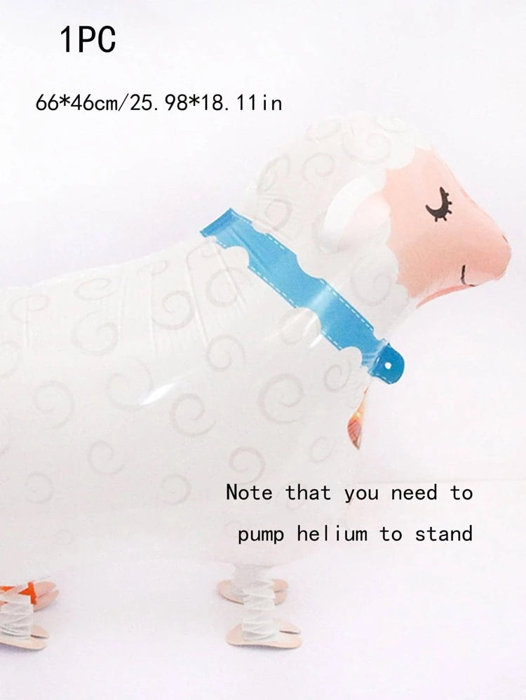 Eid cute sheep foil balloon