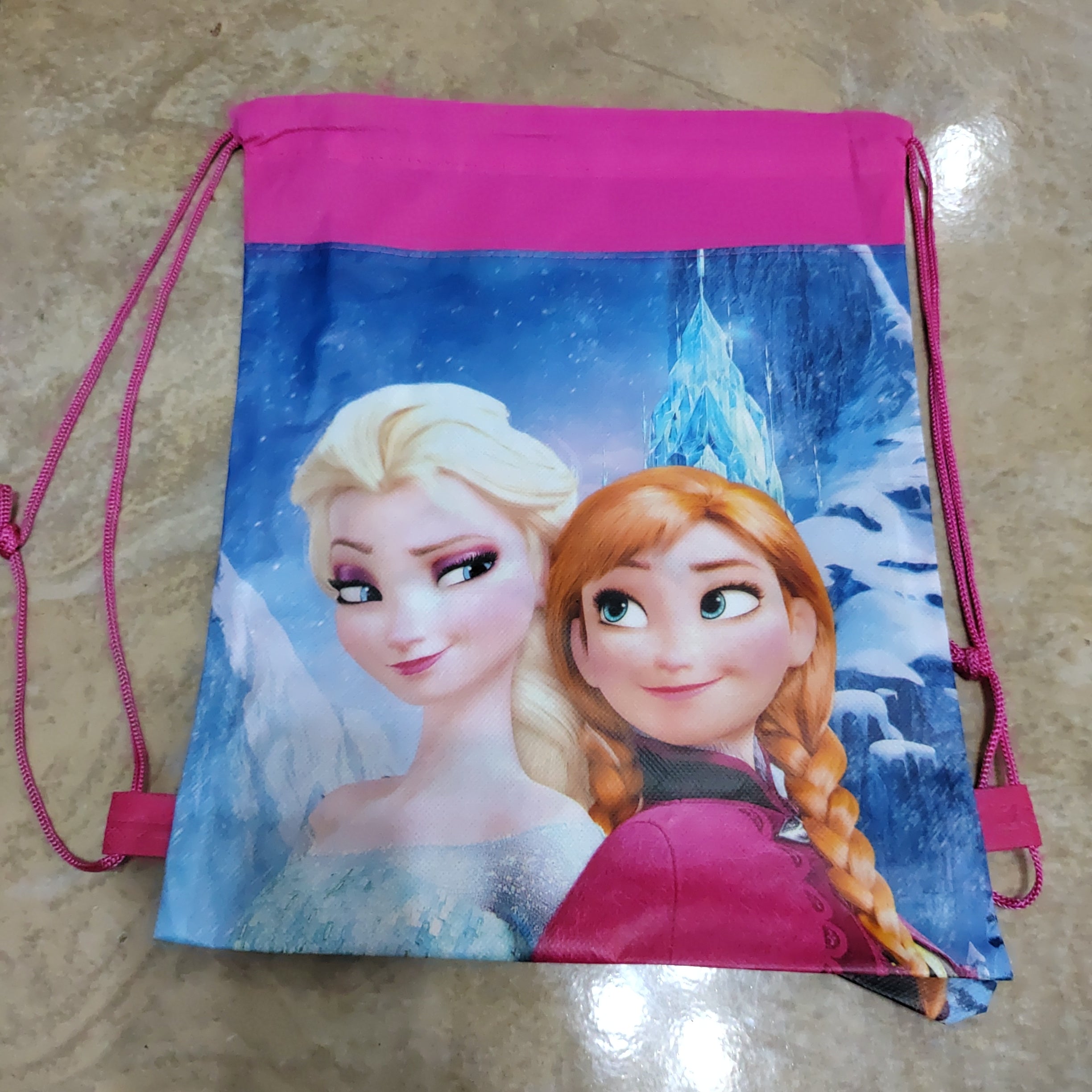 1pc frozen esla Drawstring Party Bag Party Oasis