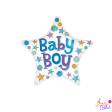 بالون أزرق معدني "Baby Boy"