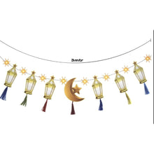 Fanoos Banner with String Light And Tassels