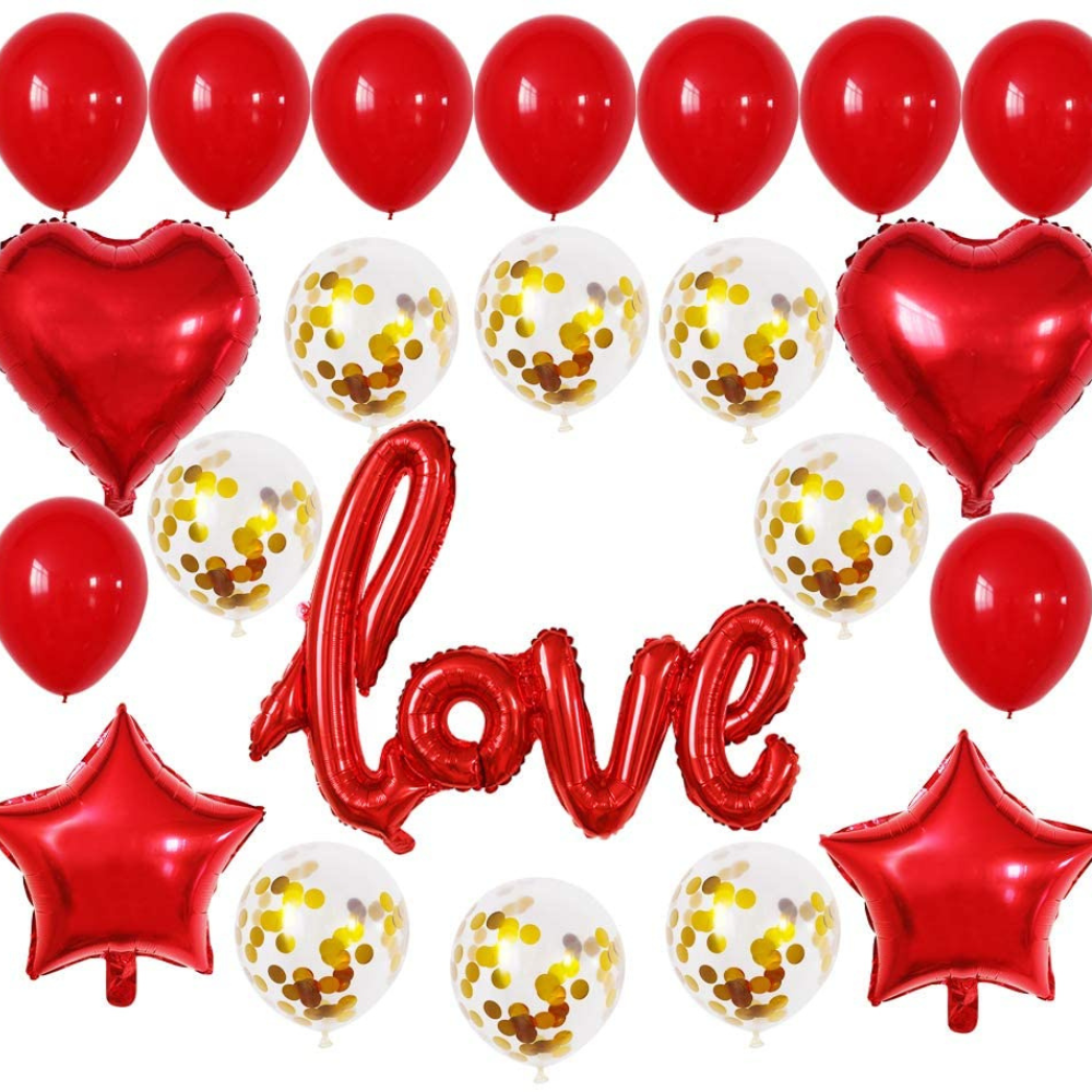 Red Balloons Bouquet