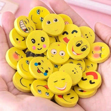 16 Yellow Smile Fun Eraser