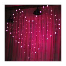 Heart-Shaped Curtain Light 124 LED