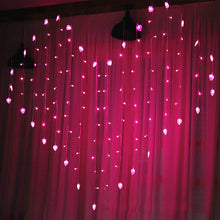 Heart-Shaped Curtain Light 124 LED