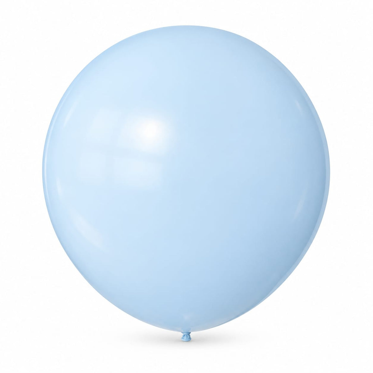 18 inch pastel blue latex balloon