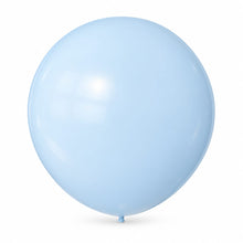 18 inch pastel blue latex balloon