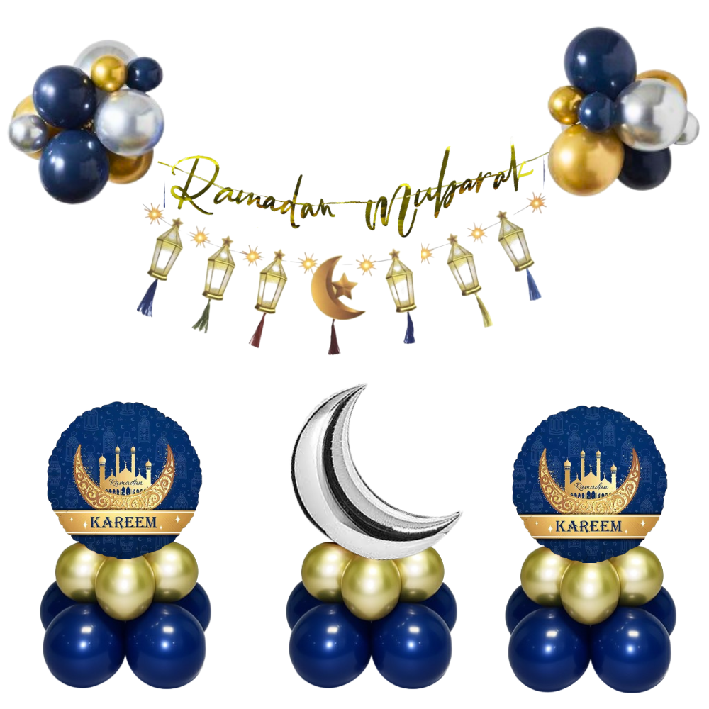 Ramadan balloon decoration air filled - ready to use
