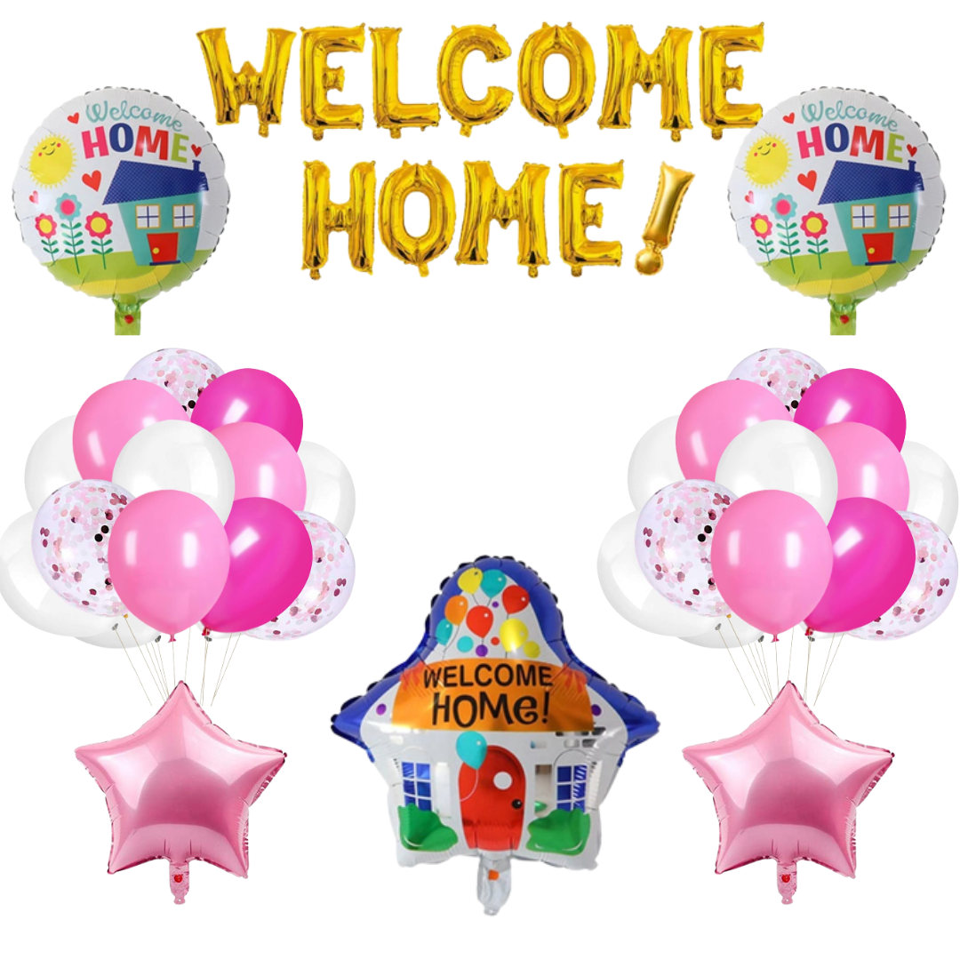 Welcome Home balloon