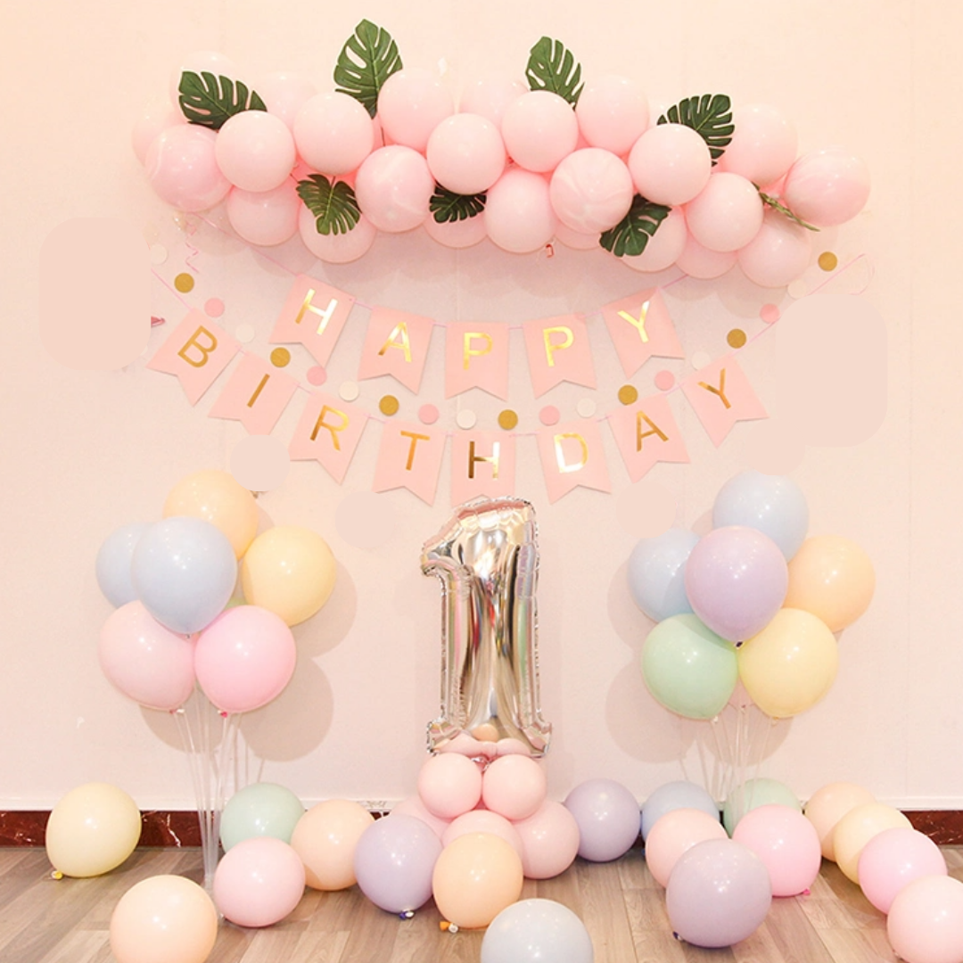 pastel pink decoration