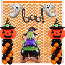 Pumpkin halloween dceor - air filled and ready to use
