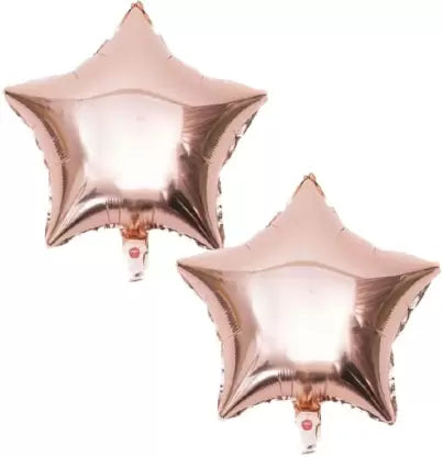 Rose gold star foil Balloons