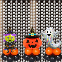 Pumpkin Air Filled Decoration with 2 Curtain