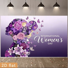 International Women's Day Backdrop 150x210cm
