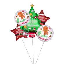Tree Happy Holiday Foil Balloon Decoration