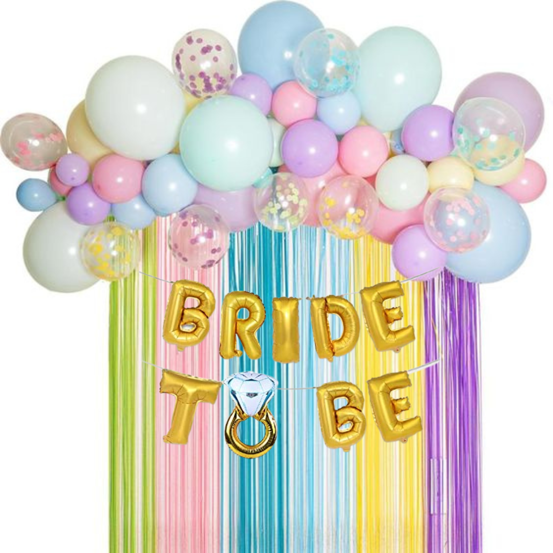 Bridal shower party set Pastel