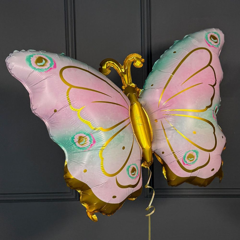 Butterfly Foil Balloon Helium Filled