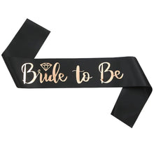 Bride to be Rosegold Sash