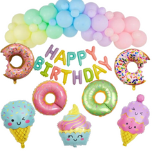 Candy land donut ice cream  balloon decoration