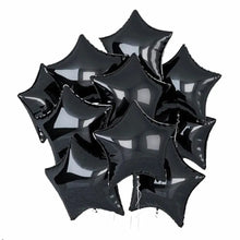 Black Star Foil Balloons 18 Inches