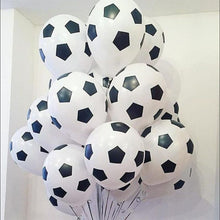 Football Polka Dots Balloons 10 Pcs