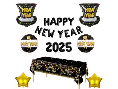 New year hat balloon set