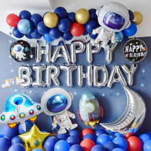 astronaut theme balloon decorations