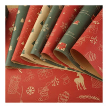 Christmas Wrapping Paper For Gift Pack of 6