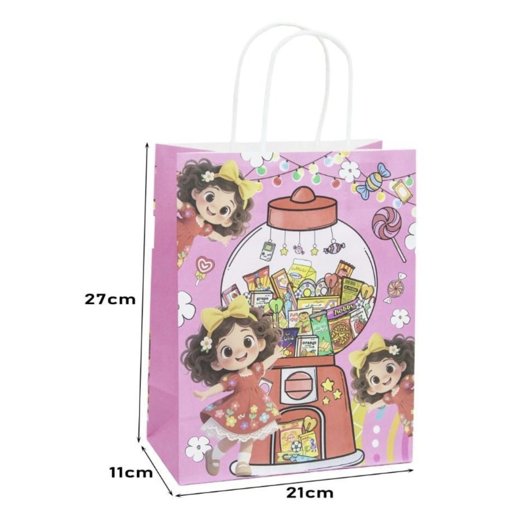 Ramadan Eidi Garangao Gift Bags - Pack of 6 - Girls