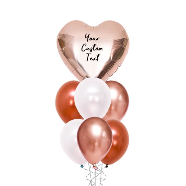 Rosegold customized balloon