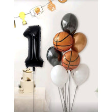 Basket Helium Bunch with 1 Number of Your Choice