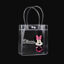 Personalized return gift party favor bags for kids with cartoon character and text of your choice