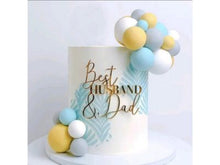 Fathers day  cake topper 1pc