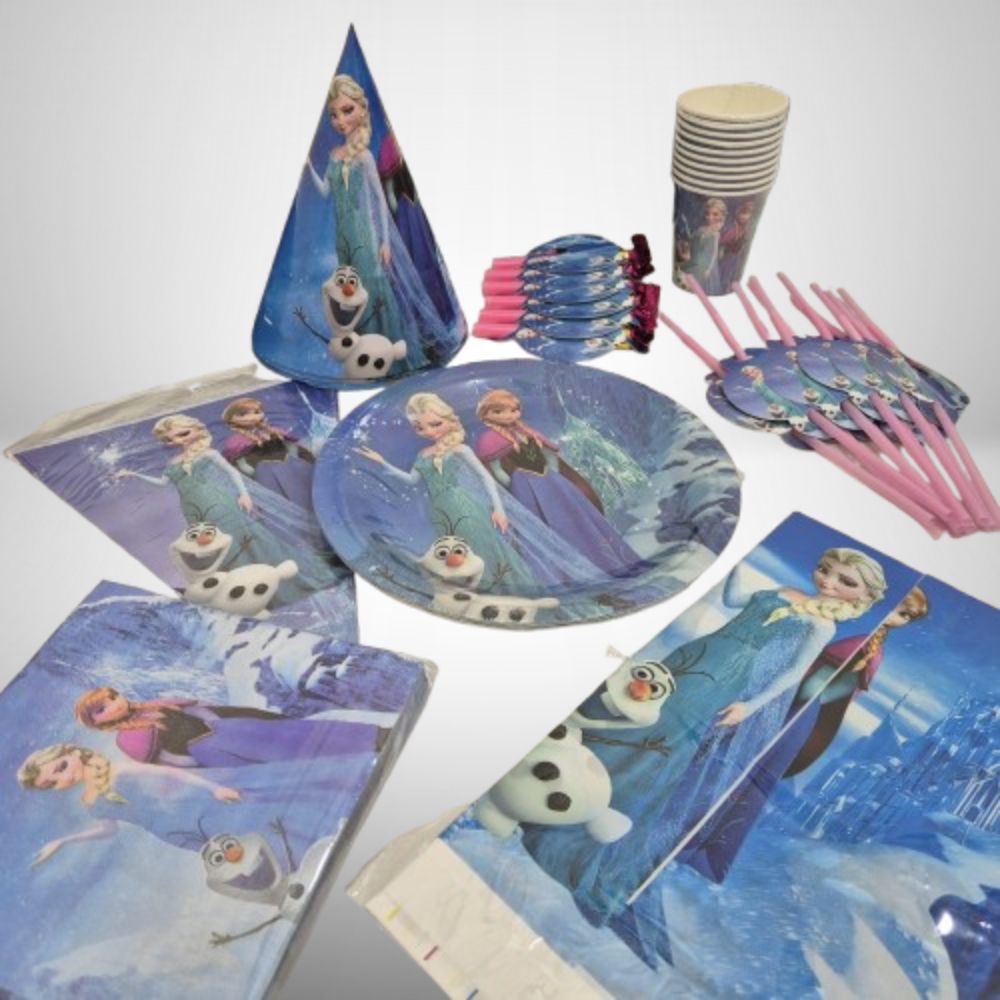 Frozen else princess Plate cup napkin serves 10