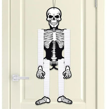 Skeleton Honeycomb Door Hanging Decoration Tissue Dancers