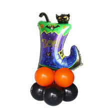 Witch Shoe Spooky Air Filled on Base