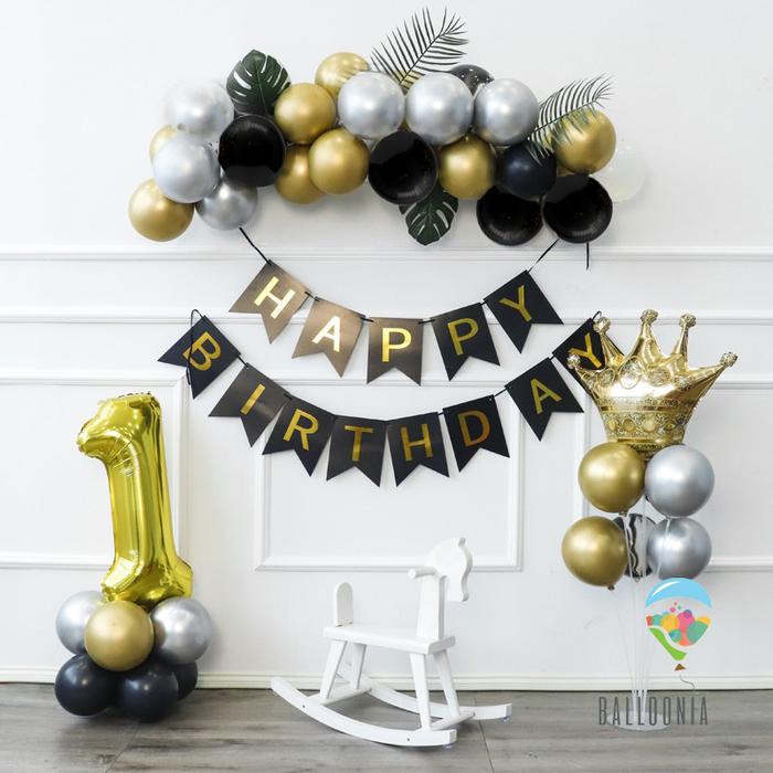 Mini birthday decoration
