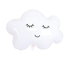 Clouds foil balloon helium filled