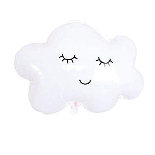 Clouds foil balloon helium filled