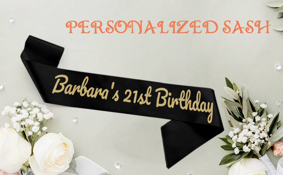 Personalized Sash