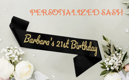 Personalized Sash