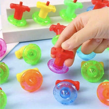 5pcs Sound-Emitting Gyro Toys With Launcher, Mini Twist Force Gyro Revolving Toy