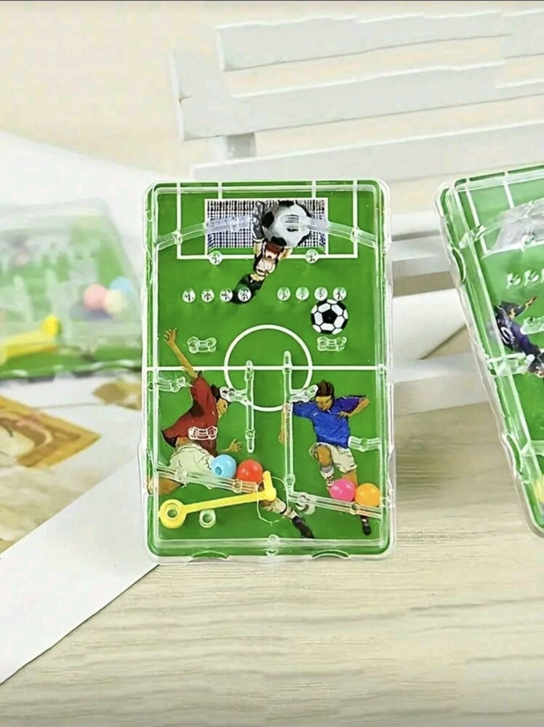 5 Pcs Football Maze Game