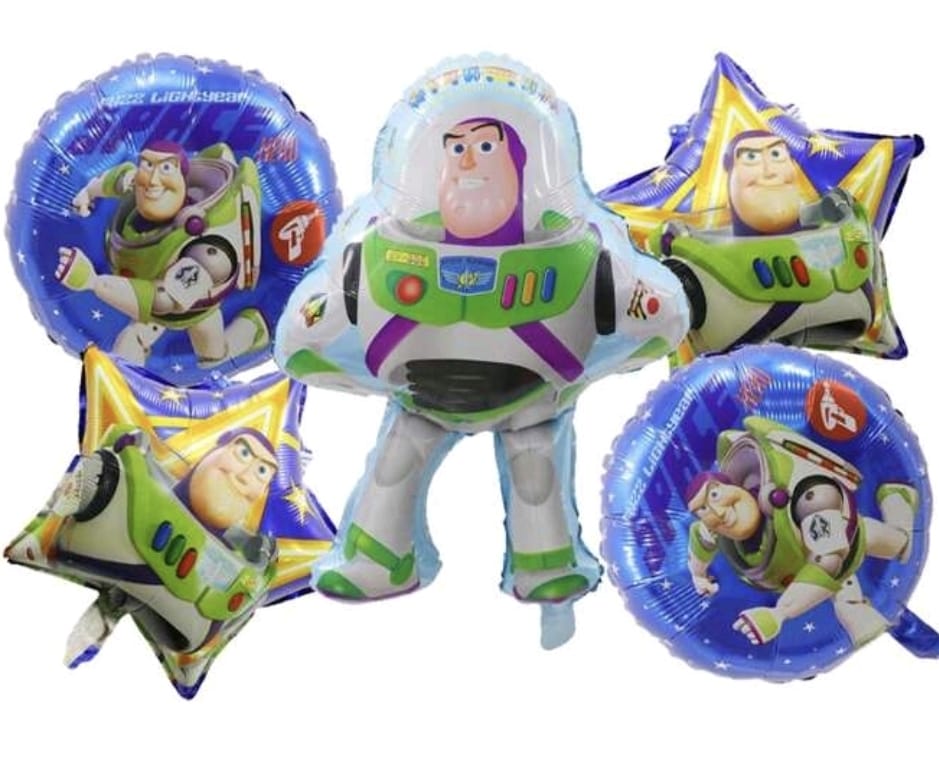 Toy story 5pcs foil balloon  helium filled