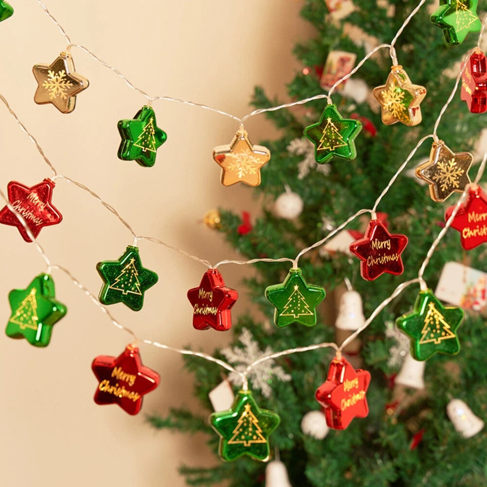 20 LED String Light Christmas Balls Ornament